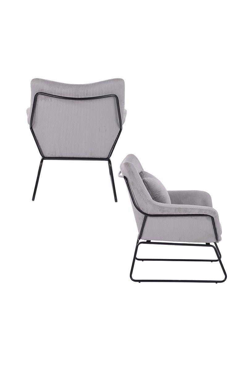 Poltrona Sitial Bermont Gris-3