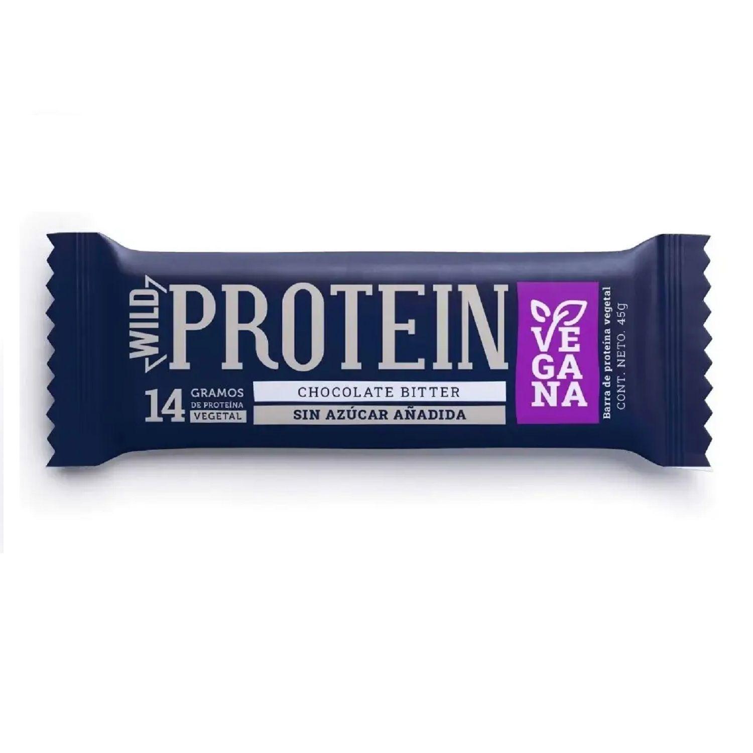 Wild Protein Vegana 5 Uni Chocolate Bitter 14g-1