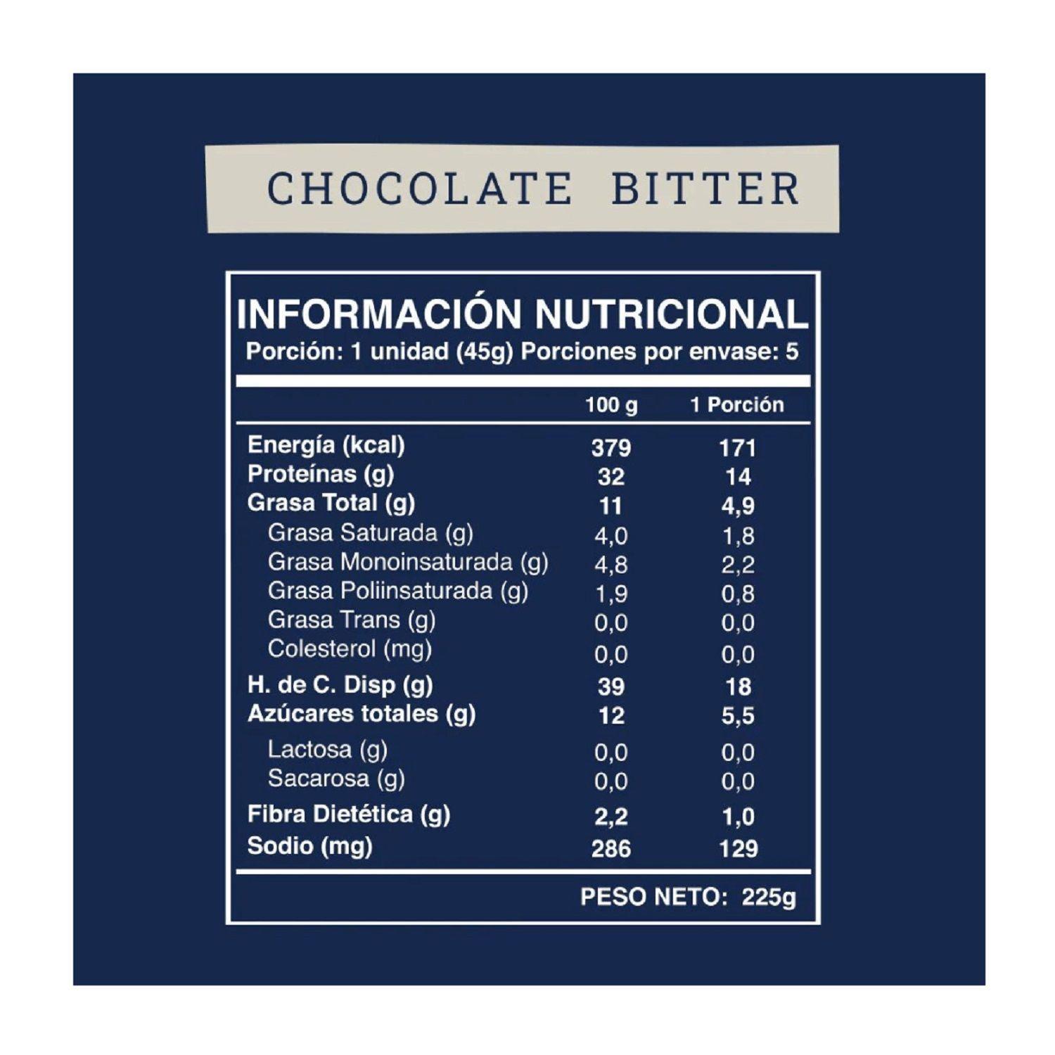 Wild Protein Vegana 5 Uni Chocolate Bitter 14g-2