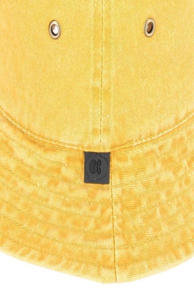 Sombrero Bucket Mostaza Washed Gorillaz-1