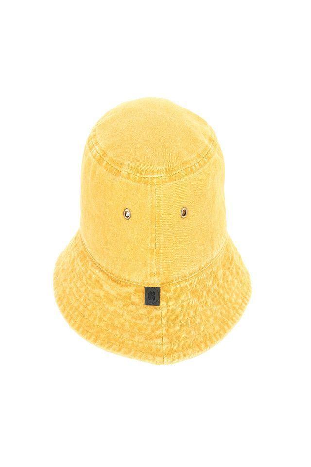 Sombrero Bucket Mostaza Washed Gorillaz-0
