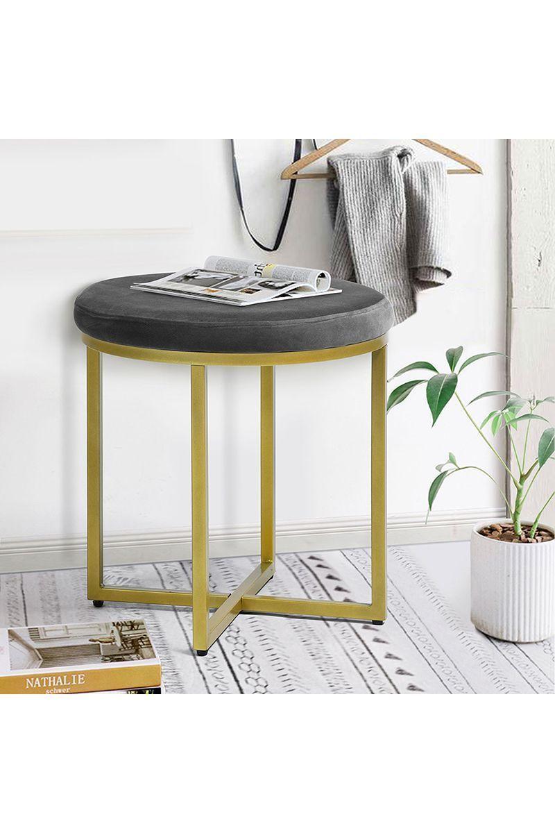 Ottoman  Pouf Daisy Gris-1