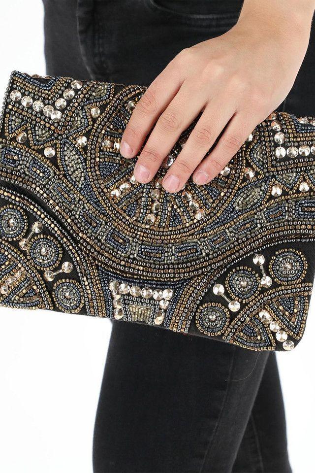 Cartera Fiesta Dorada Sol Humana-2