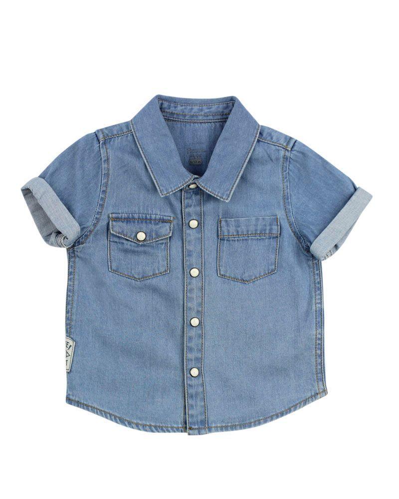 Camisa Bb Niño Jeans #Denimlife Ficcus-0