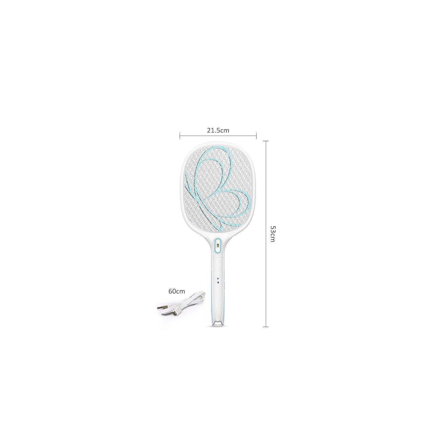 Mata Mosca Y Mosquitos Raqueta Recargable - Puntostore-2