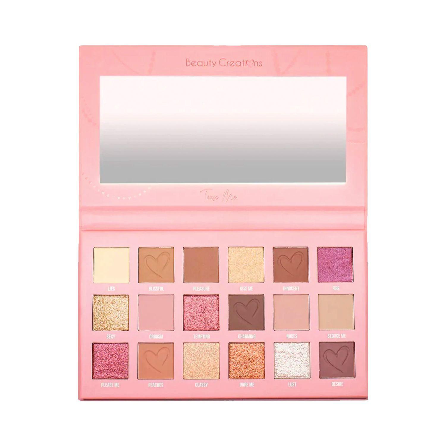 Pack Paleta De Sombra “Tease Me” + Set 24 Brochas Pastel Marshmallow de Beauty Creations-5
