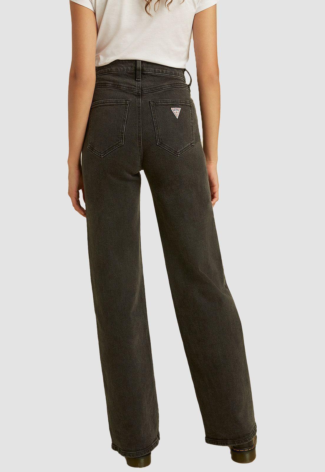 Jeans Guess Go Yc Wide Leg Blk Pant-5