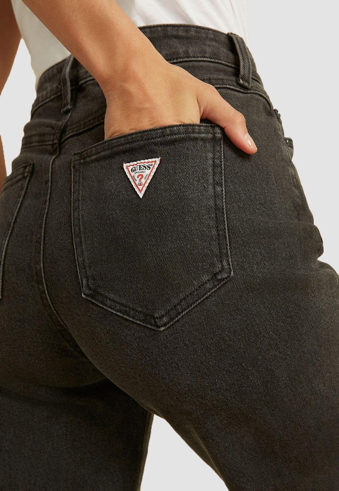 Jeans Guess Go Yc Wide Leg Blk Pant-4