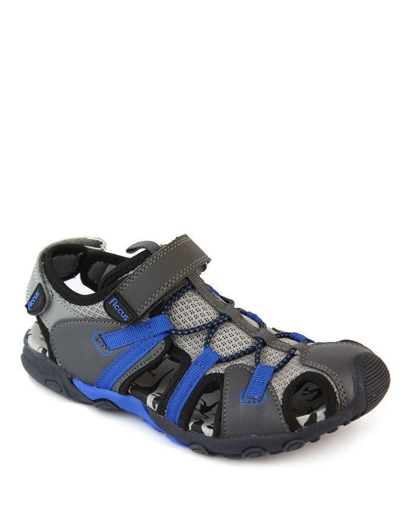 Sandalia Outdoor Velcro Acorrer Niño Ficcus-0