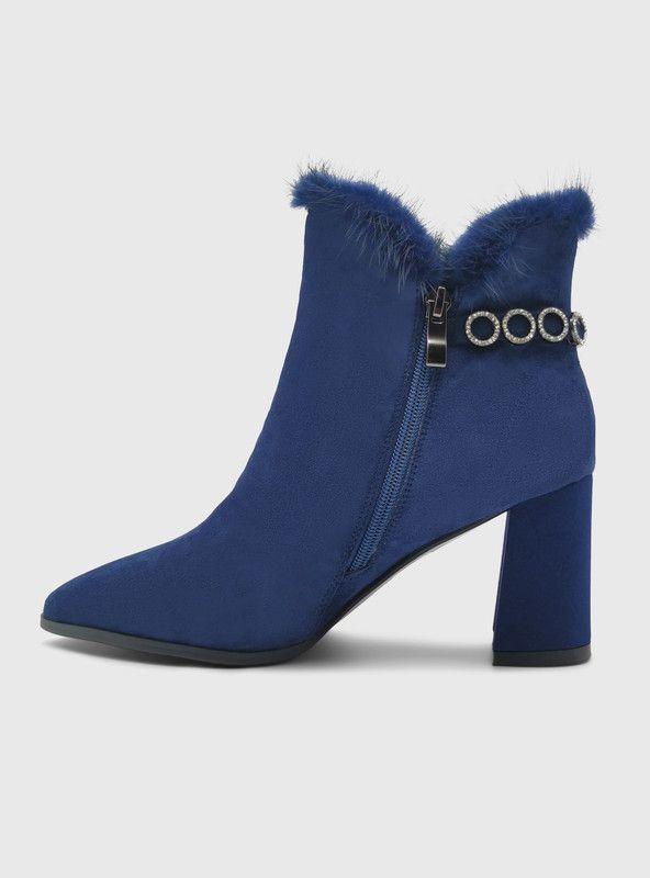Botín Toffy Co. Alaska Azul Mujer-2