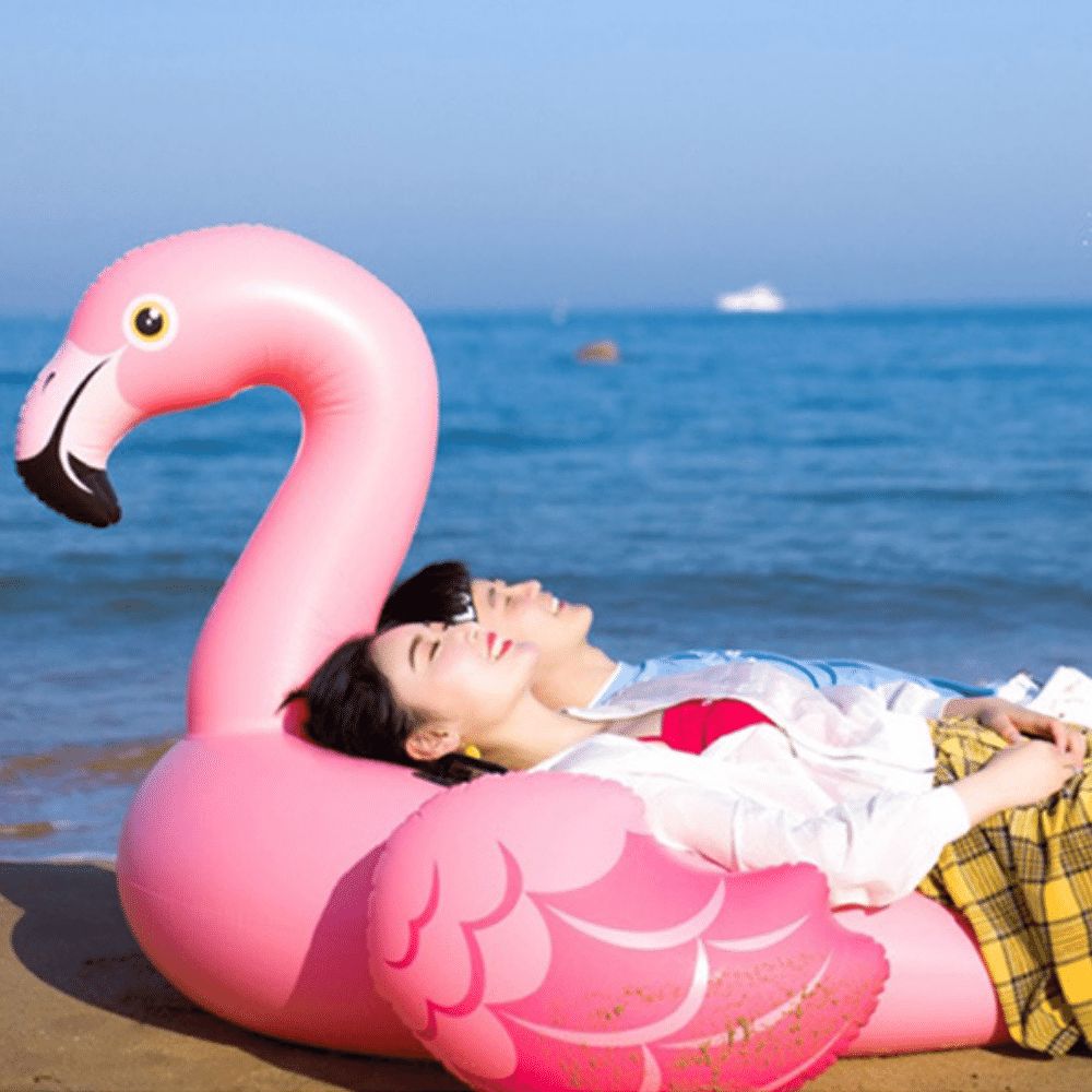 Flotador Inflable Flamengo 147x140x94 Cm Pink Flam-4
