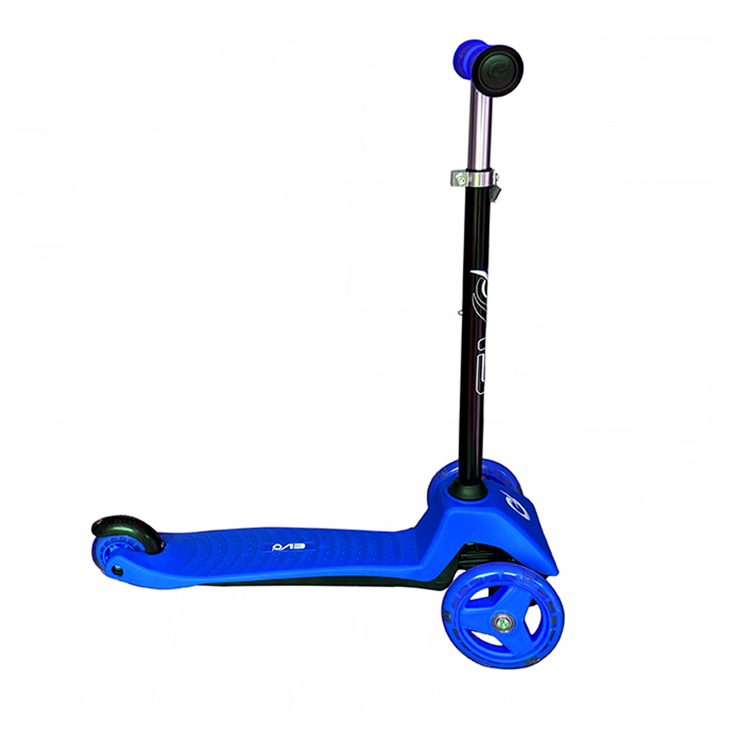 Scooter/Monopatín Tres Ruedas Con Luces Evo "Light Up" Azul-1
