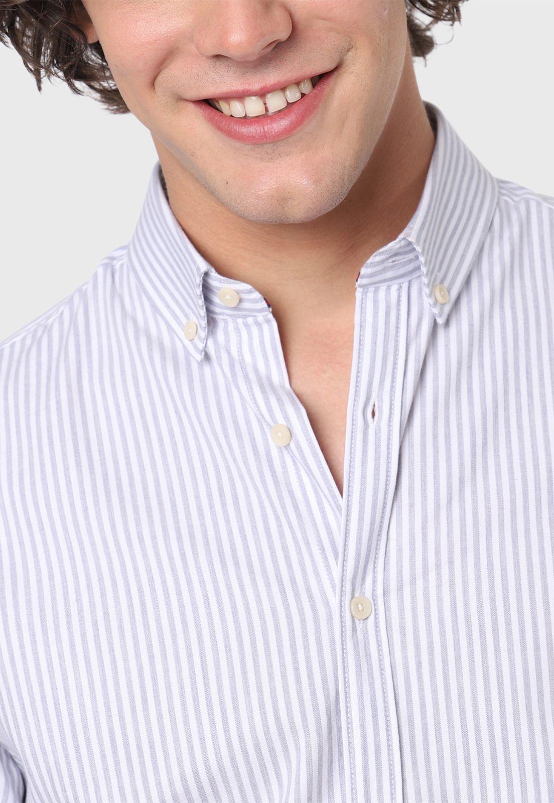 Camisa Oxford A Rayas Arrow-3