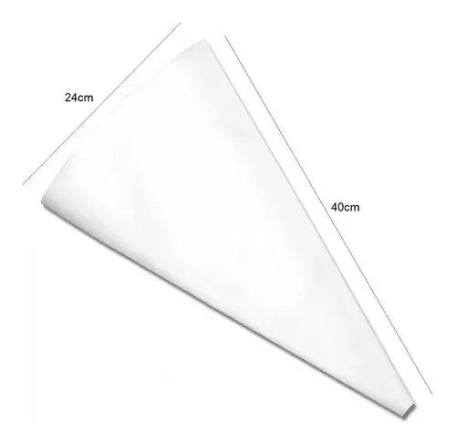 Pack X2 Manga Pastelera Profesional Tela Mangas De Tela 40cm-2