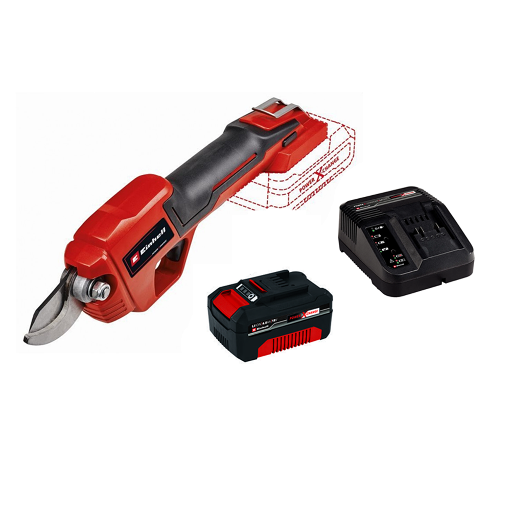 Tijera De Podar Jardin 18v Bat+ Cargador Einhell-0