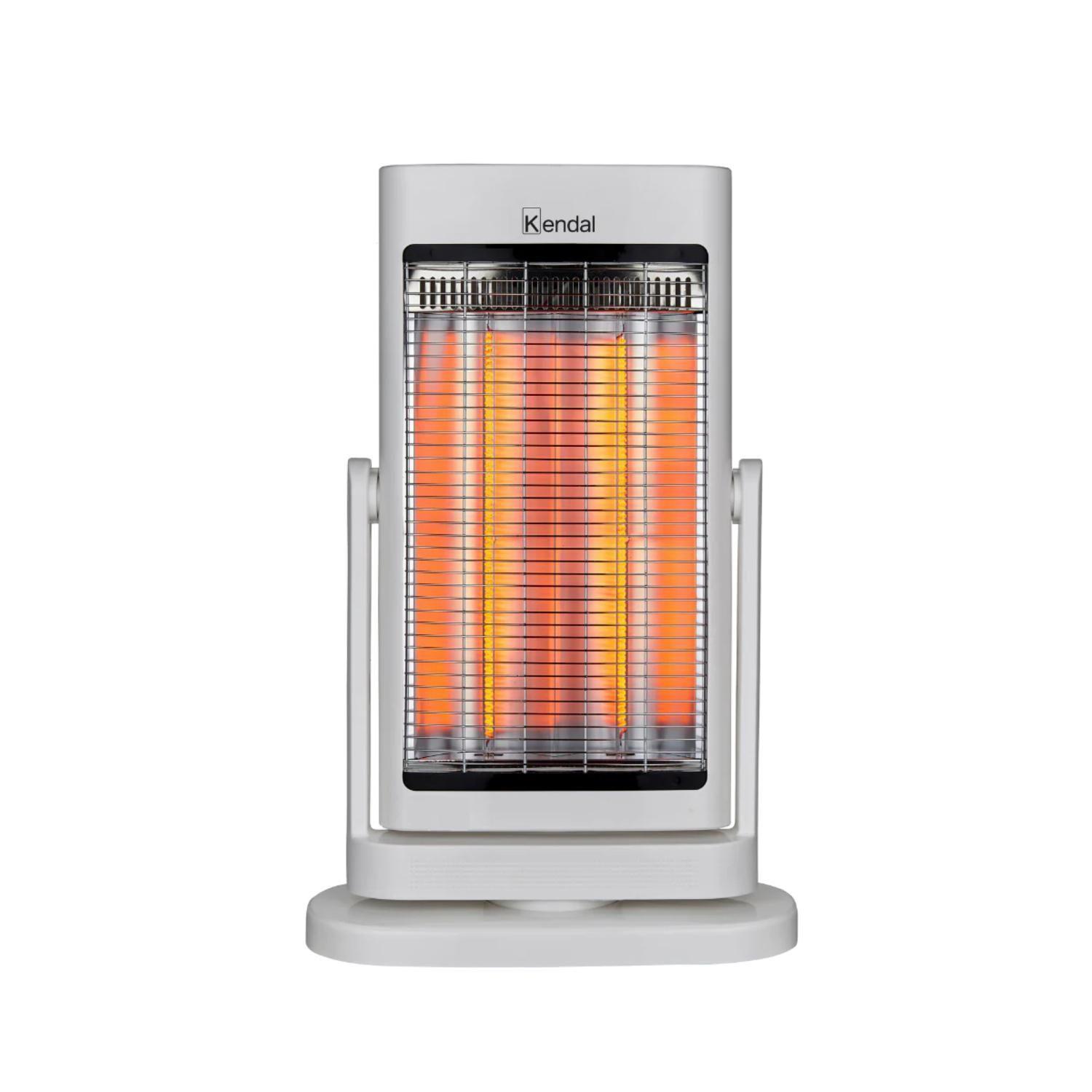 Estufa Electrica Fibra De Carbono Blanca Kendal - Shopyclick-0