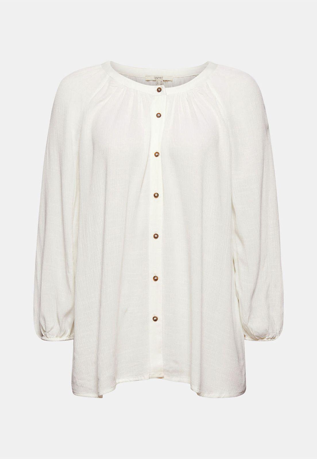 Blusa Con Efecto Arrugado Esprit-3