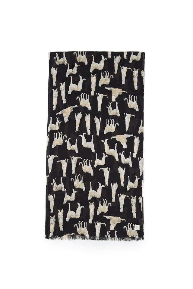 Pañuelo Negro Animal Humana-1