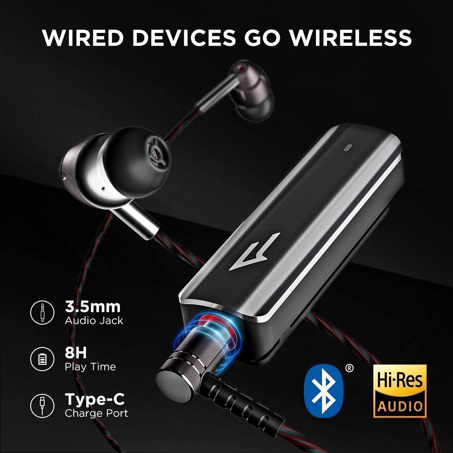 Receptor Bluetooth 5.0 Hi Res Negro-2
