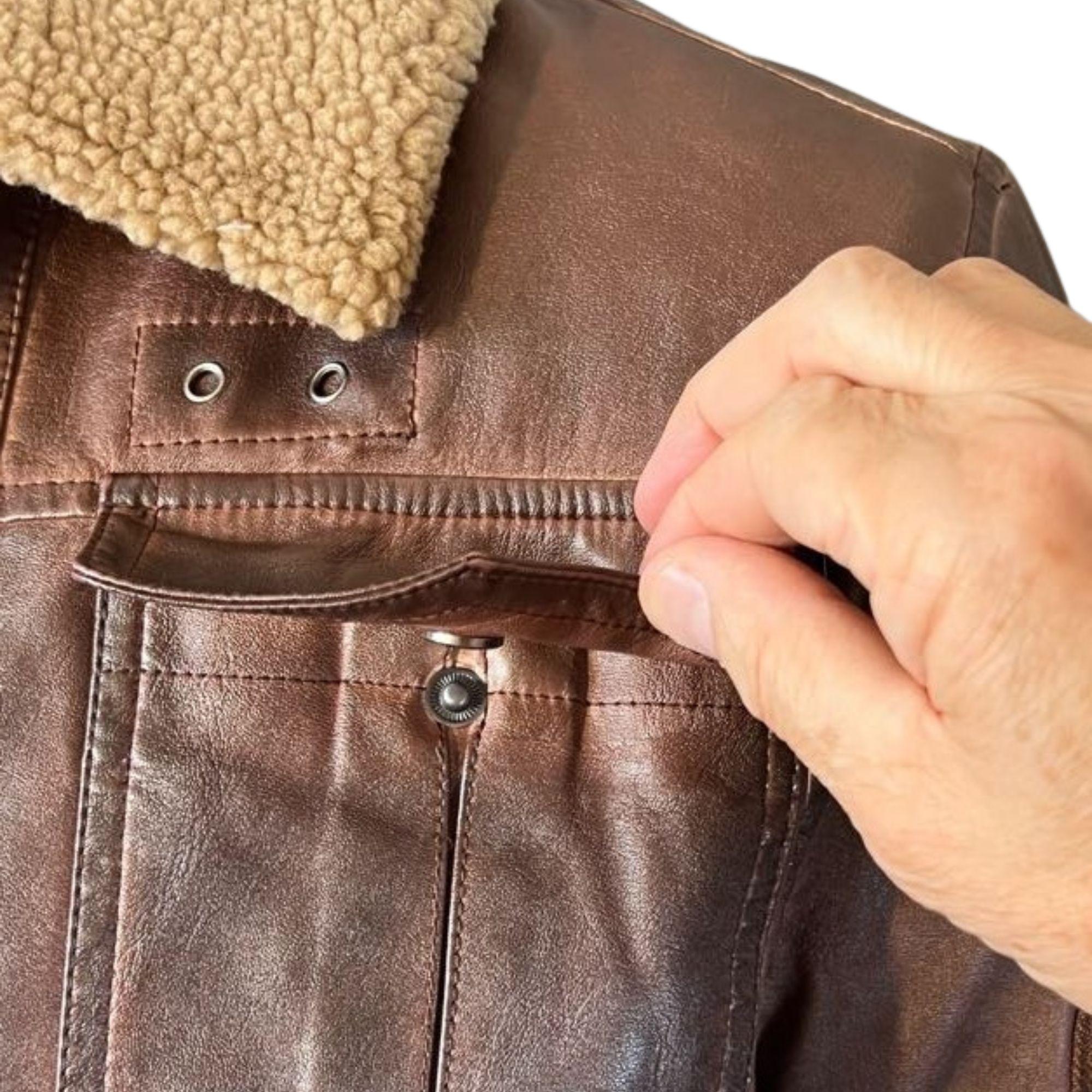 Chaqueta Aviator Pilot Café-6