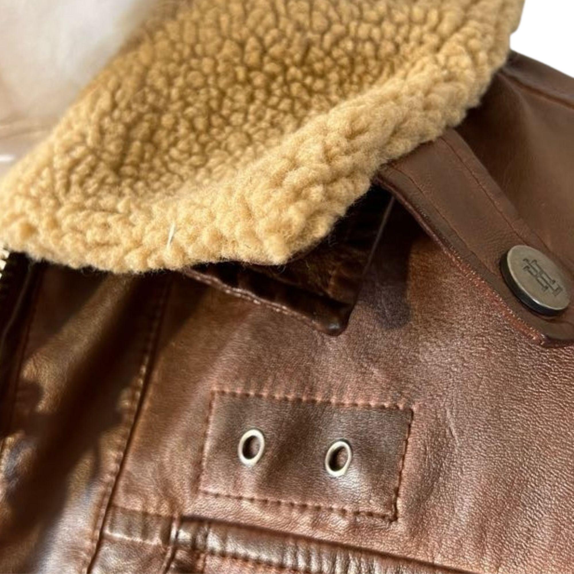 Chaqueta Aviator Pilot Café-3