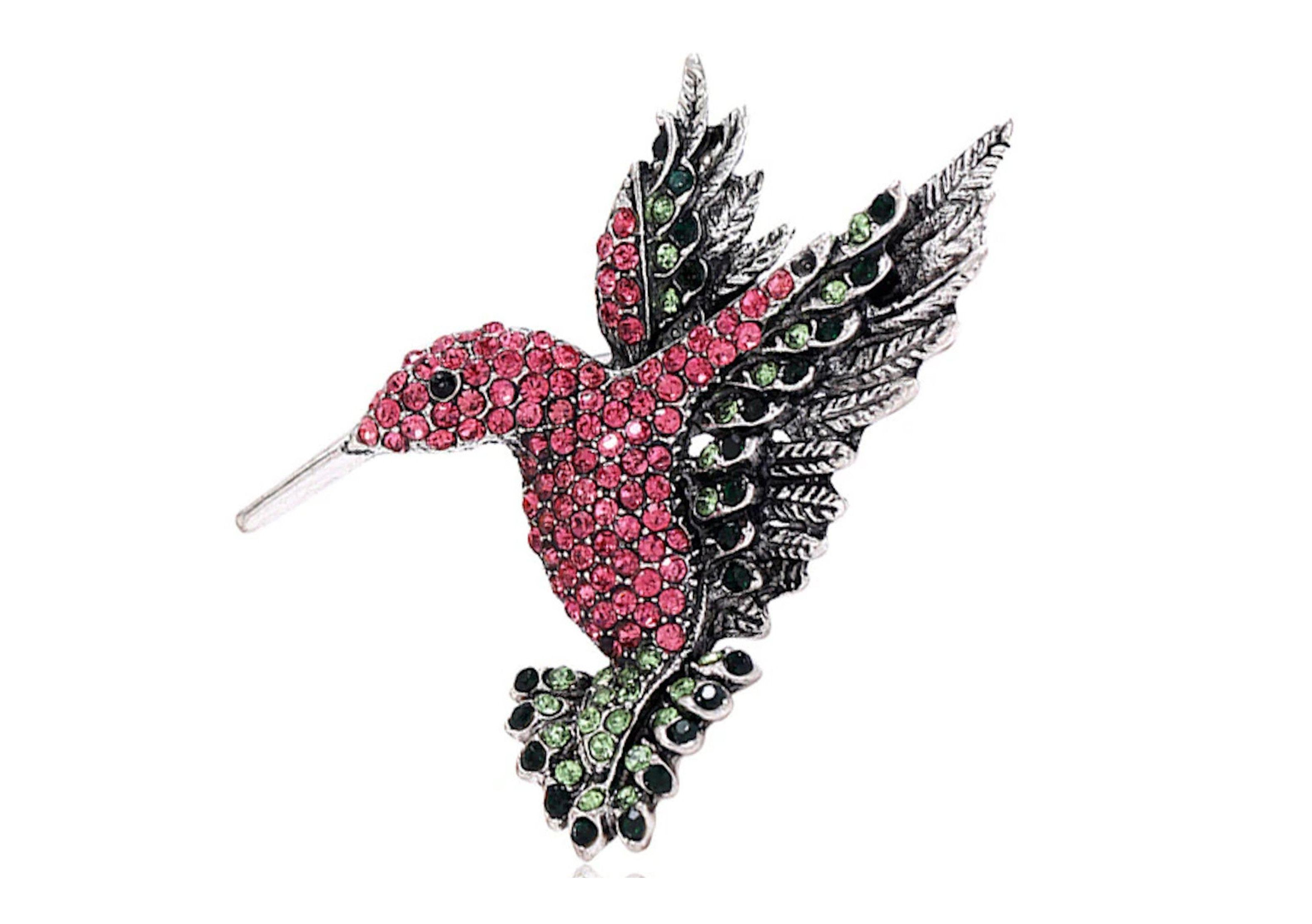 Prendedor Colibrí Fucsia-0