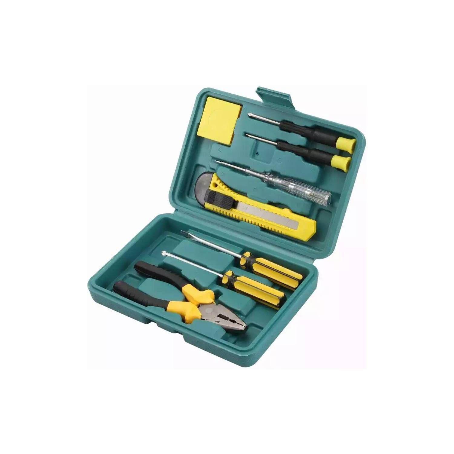 Set Herramientas Alicate Destornillador Probador C-0