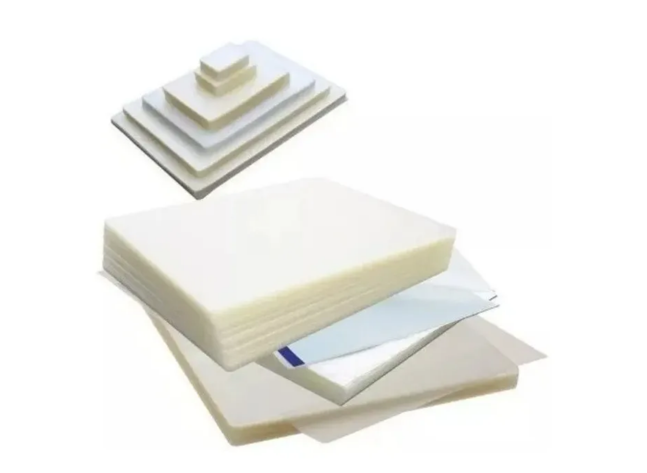 Pack 500 Micas Laminas Carnet Termolaminadora Plastificadora-2