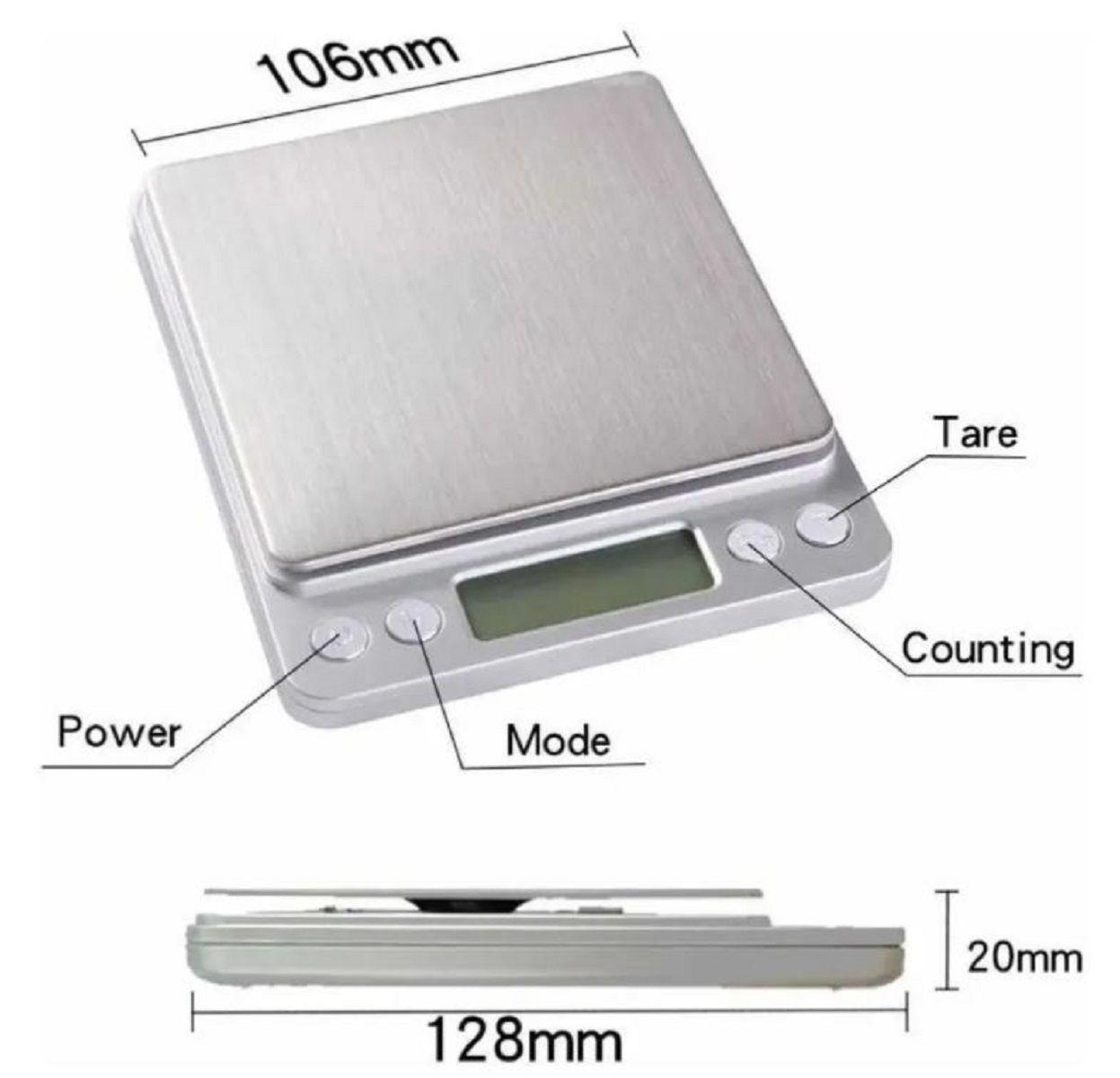 Pesa Gramera Joyeria Y Cocina Precision 0.1-200gr AI69-4