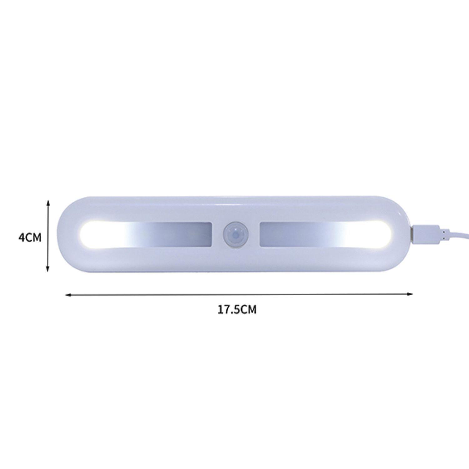 Luz de Emergencia Portátil LED Magnética Usb Con Sensor 6W-1