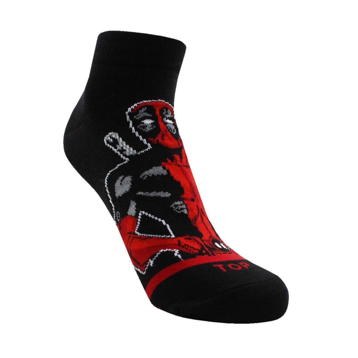 Calcetines Tobilleros Deadpool Pack 4 C1 Top-2