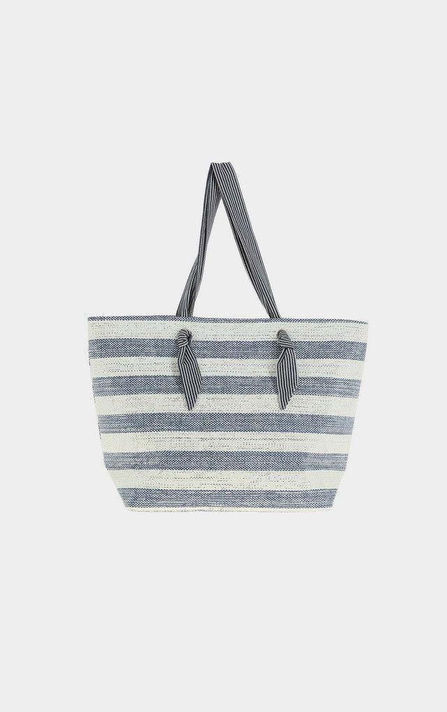 Cartera Hombro Playa Stripes Azul i-D-0