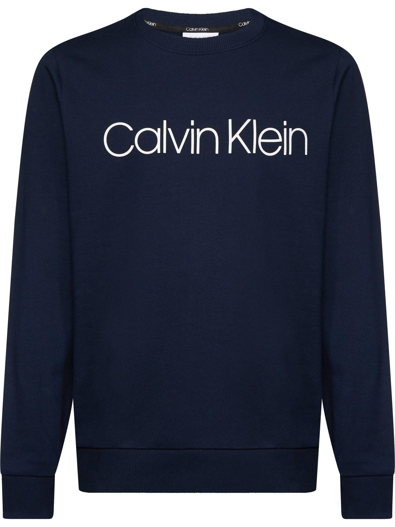 Polerón Cotton Logo Azul Calvin Klein-4