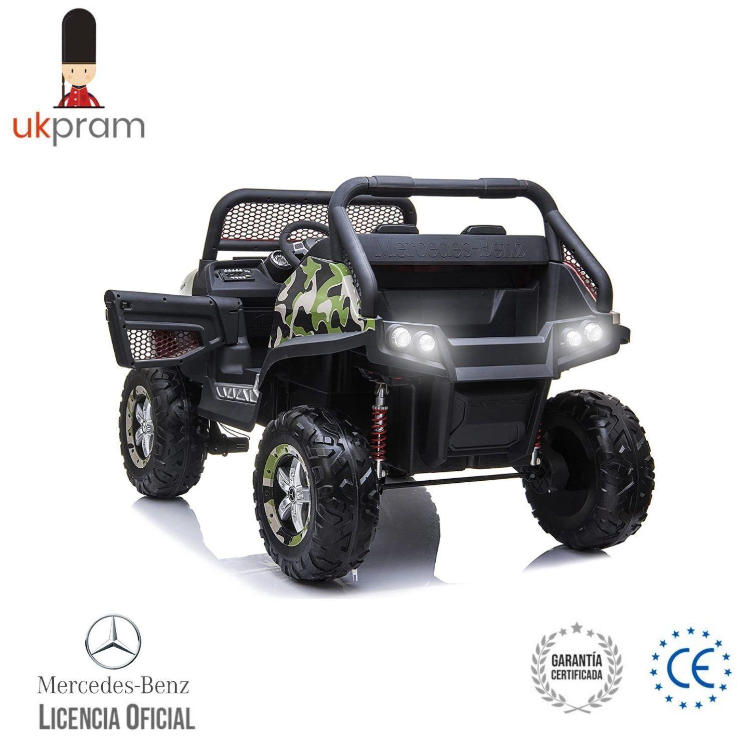 JEEP A BATERIA MERCEDES BENZ UNIMOG 4X4 CAMUFLAJE-6