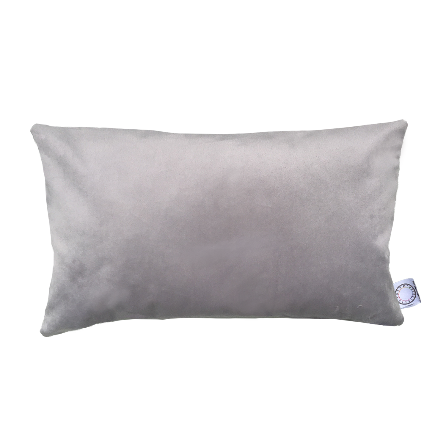 COJIN DECORATIVO DISEÑO SUAVE GRIS 50X30 RELLENO-0