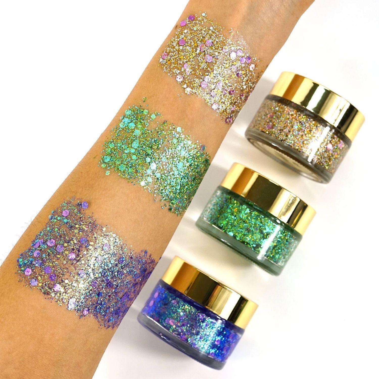 Pasta de Glitter Para Cara, Pelo y Cuerpo "Glitterland" Kara Beauty-3