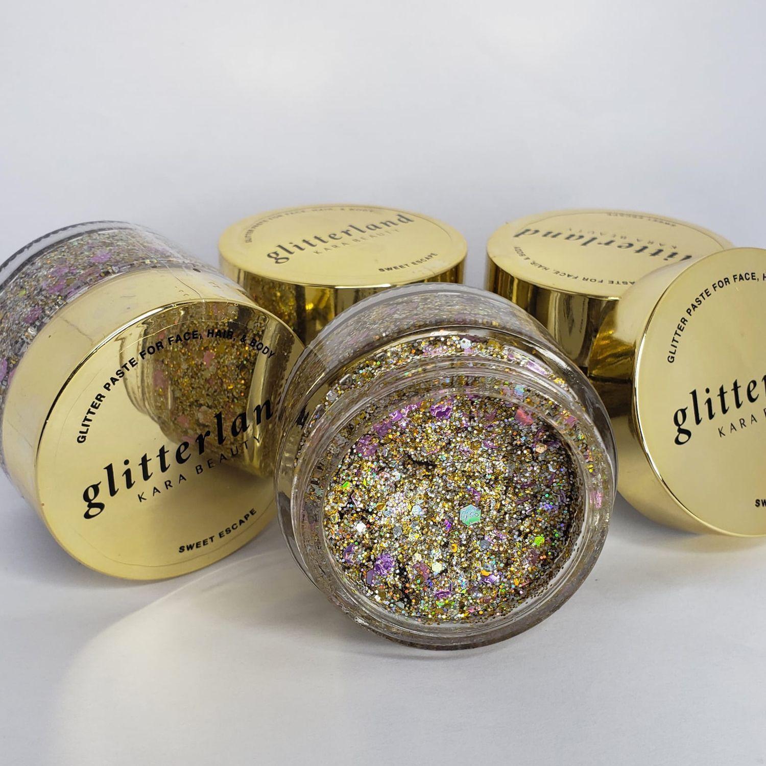 Pasta de Glitter Para Cara, Pelo y Cuerpo "Glitterland" Kara Beauty-2