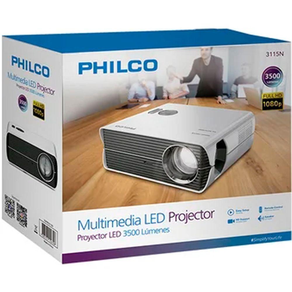 Proyector Led Multimedia 3500 Lumenes Philco 3115n - Malik-2