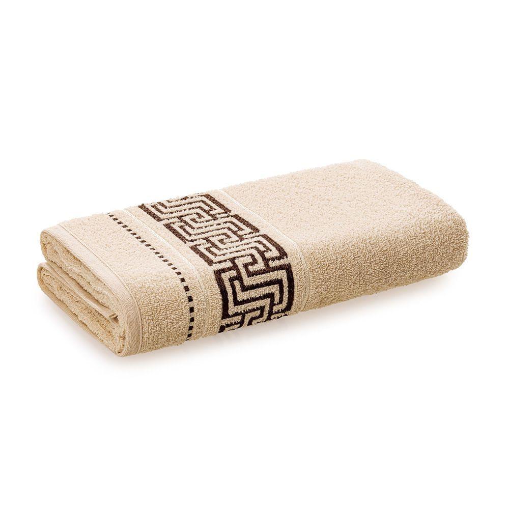 Toalla de mano Karsten Torin 350gr 48 x 70 cm Beige/Café-0