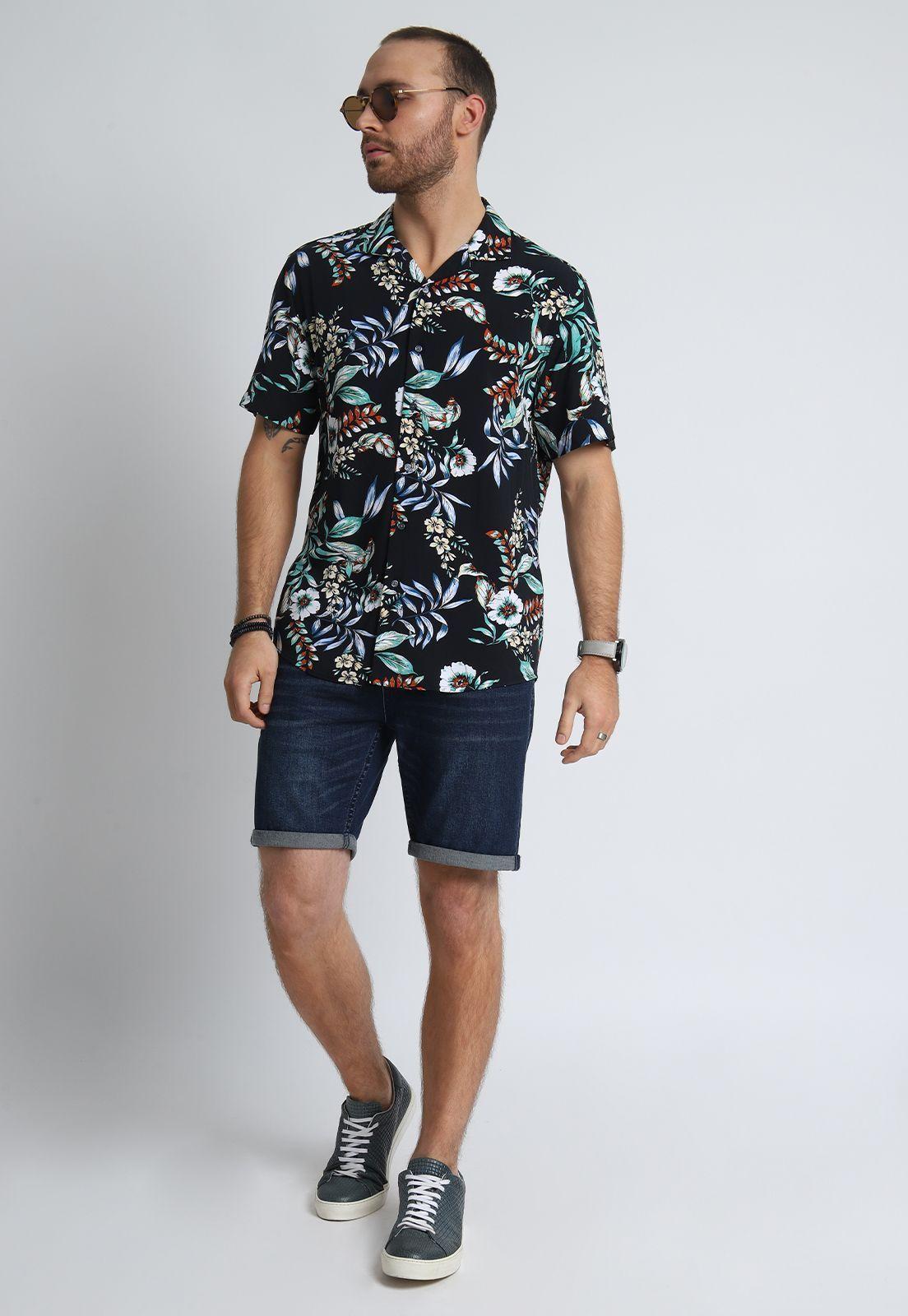 Camisa Print Floral Arrow-4