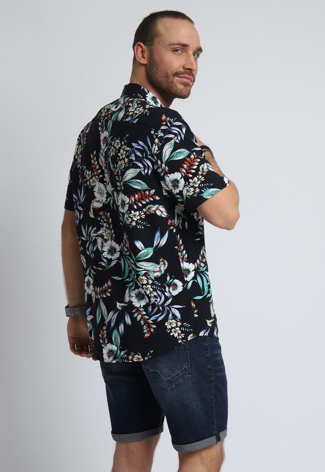 Camisa Print Floral Arrow-3
