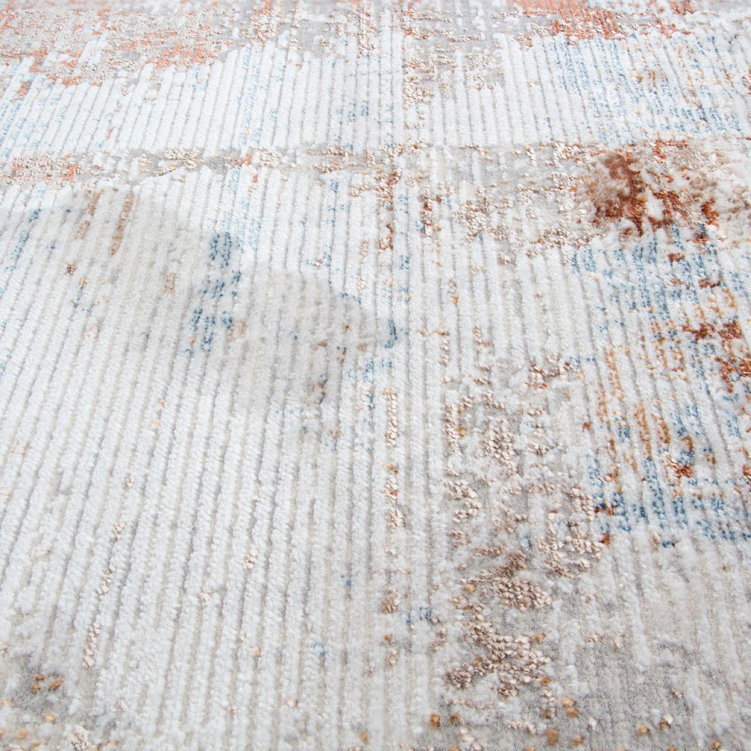 Alfombra Moderna con diseño 200x300cms.Gruesa Gris-1