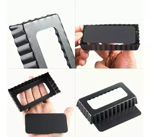Pack X3 Moldes Desmontables Moldes Rectangular Individual-2