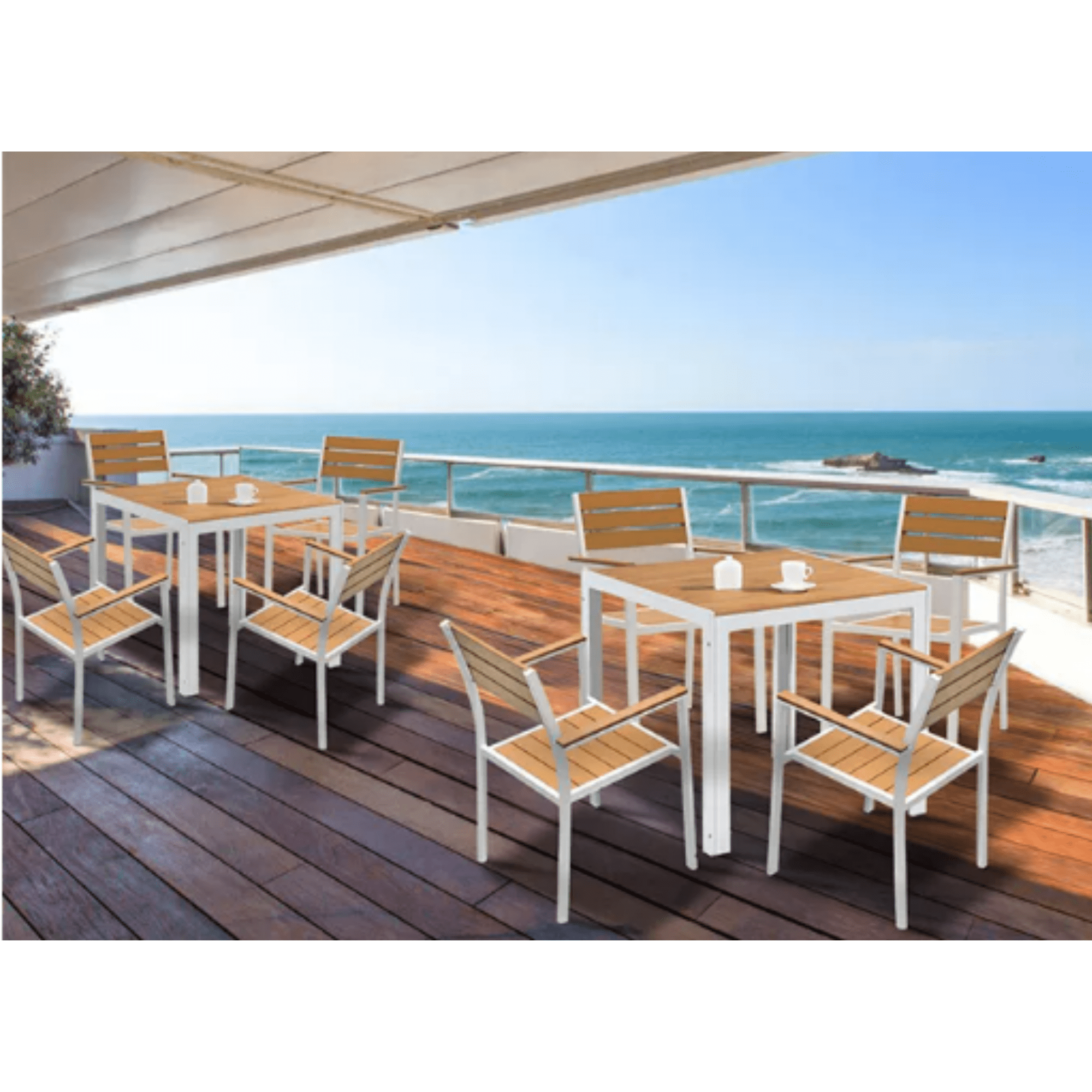 Sillas Para Exteriores Pack x2 Hotel, Restaurantes, Terrazas -7