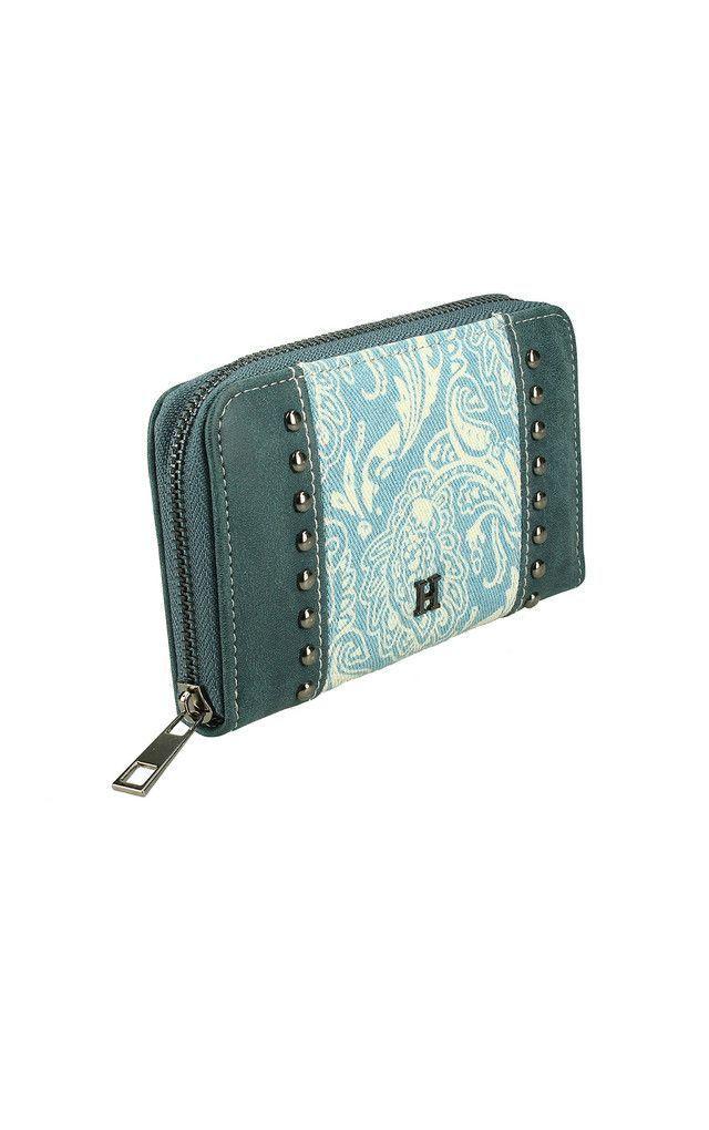 Billetera Chica Pasley Azul Humana-1