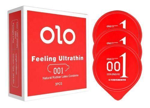 Condones Preservativos Ultrafinos Termosensibilidad Olo 3 U-2