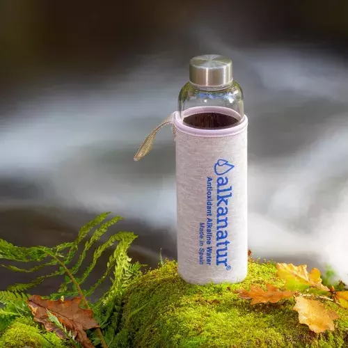 Botella de Cristal Borosilicato para agua-3