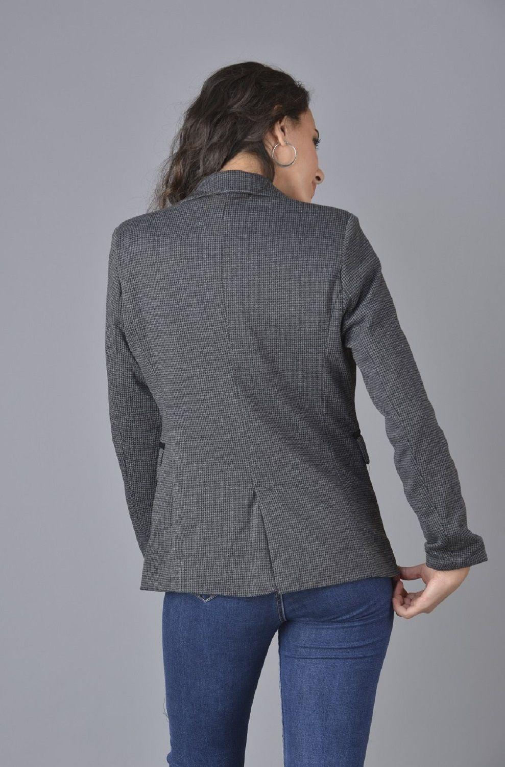 Blazer escoses aplic. Terciopelo marengo-1