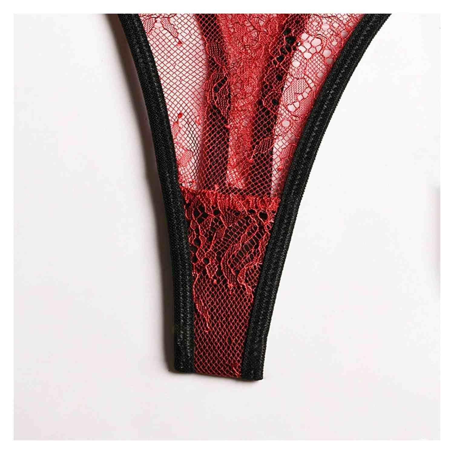 LENCERIA EROTICA CON LIGAS BUDAPEST TALLA S-6