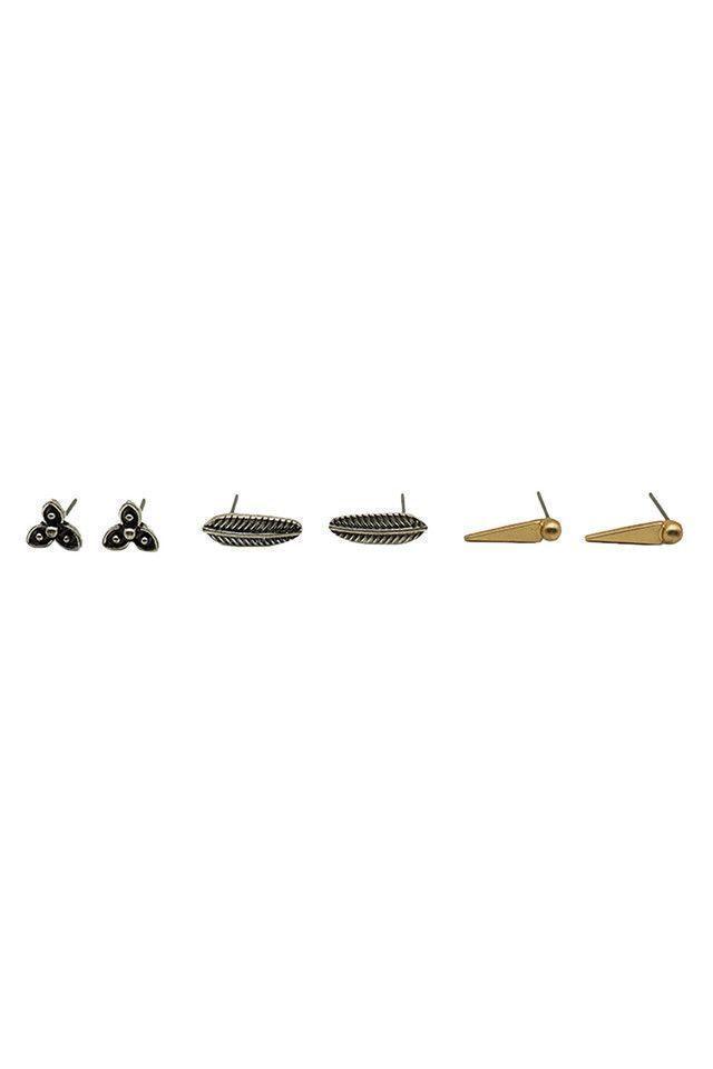 Aro Set Plateado Trigal Flora Humana-0